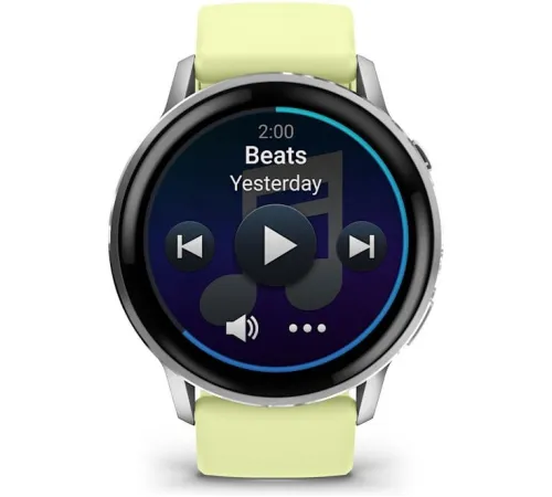 Умные часы Garmin Venu 4 45 мм серебристый/желтый