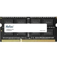 Оперативная память Netac Basic 8GB DDR3 SODIMM PC3-12800 NTBSD3N16SP-08