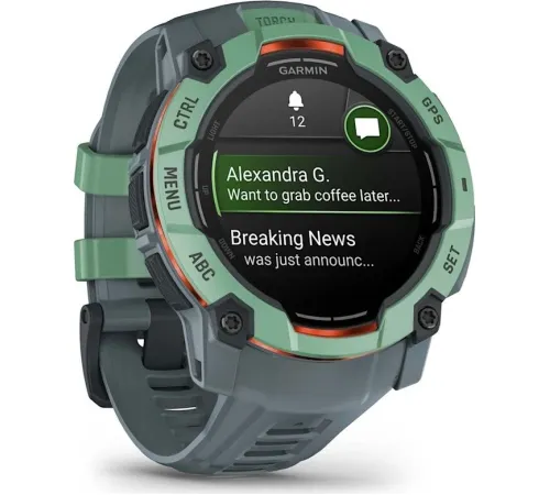 Умные часы Garmin Instinct 3 50 мм зеленый