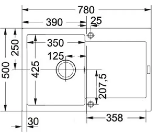 Кухонная мойка Franke MRG 611 сахара