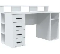 Стол Интерлиния Skill-08 белый/белый