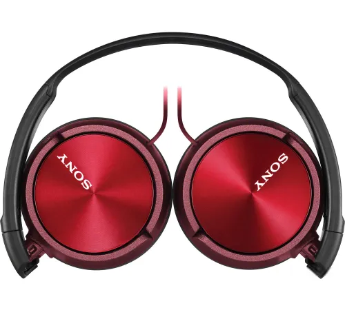 Наушники с микрофоном Sony MDR-ZX310AP красный