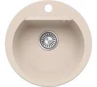 Кухонная мойка Polygran Atol-520 кремовый