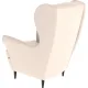 Интерьерное кресло Mio Tesoro Тойво twist 01 cream