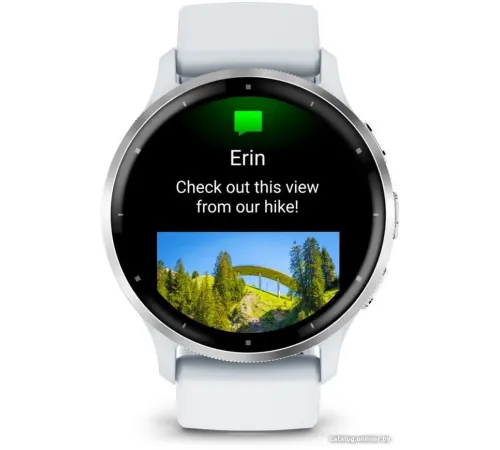 Умные часы Garmin Venu 3 белый, с силиконовым ремешком