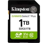 Карта памяти Kingston Canvas Select Plus SDXC 1TB SDS3/1TB