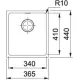 Кухонная мойка Franke Sirius SID 110-34 125.0443.350 оникс