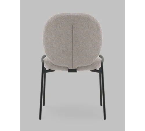 Стул Stool Group Моллек AV 438-Fl81-9005 букле светло-серый