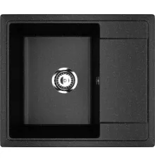 Кухонная мойка Practik PR-M 575-004 черный оникс