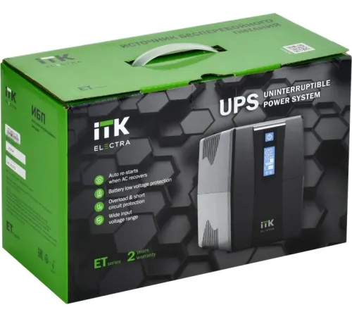 Источник бесперебойного питания ITK EET-0600VA-1-001-S
