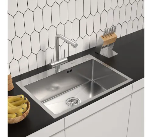 Кухонная мойка ARFEKA ECO AR 700*500 SATIN