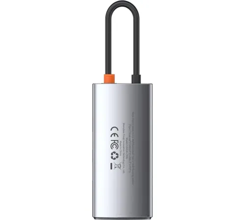 Док-станция Baseus Metal Gleam Series 4 in 1 Multifunctional Type-C CAHUB-CY0G