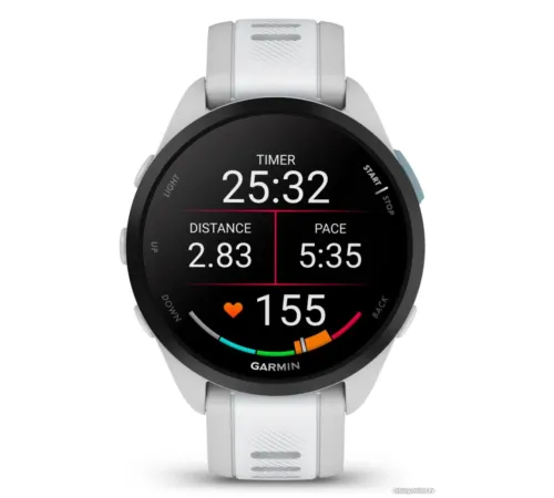 Умные часы Garmin Forerunner 165 туманно-серый/белый камень