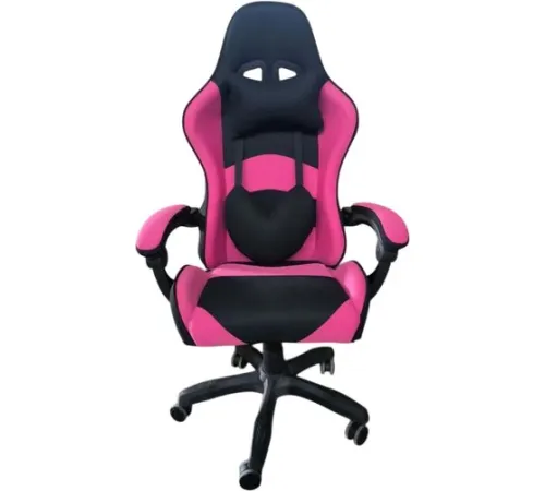 Игровое геймерское кресло Mio Tesoro Авеллино OC-806 розовый/черный