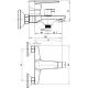 Смеситель Esko Budapest BT54