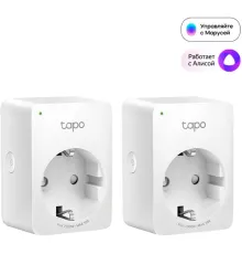 Умная розетка TP-Link Tapo P100 2 шт