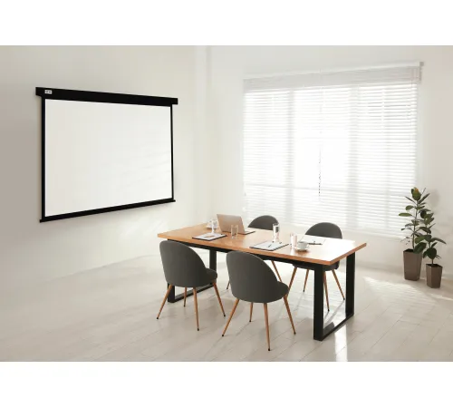 Проекционный экран CACTUS Wallscreen 213x213 CS-PSW-213X213-BK
