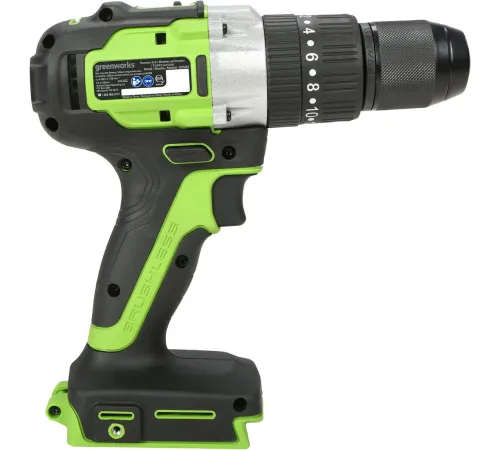Ударная дрель-шуруповерт Greenworks GD24DD60 3704107CUB с 1-им АКБ