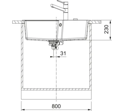 Кухонная мойка Franke UBG 610-72 114.0741.504 оникс