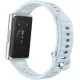 Фитнес-браслет Huawei Band 11 Pro серебристый, с голубым силиконовым ремешком, международная версия