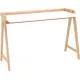 Стол Stool Group Pyramid 118x53 T-002-P белый/светлое дерево
