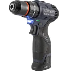 Ударная дрель-шуруповерт Pioneer Tools CID-E1602BL-22C с 2-мя АКБ, сумка