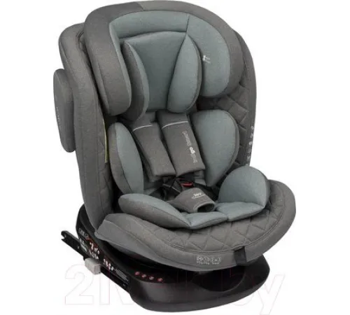 Детское автокресло Indigo Smart Isofix серый/зеленый
