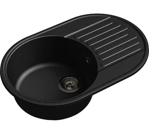 Кухонная мойка GranFest QUARZ Z-18 черный