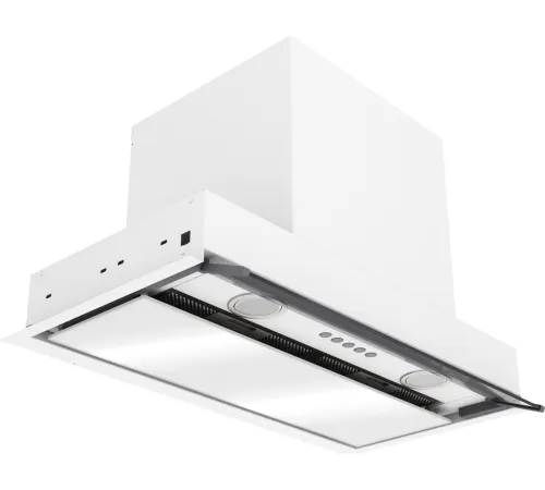 Кухонная вытяжка Elikor Sense Glass 60П-1000 229362 белый/белое стекло