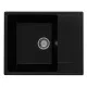 Кухонная мойка Ulgran QUARTZ Prima 605-07 уголь