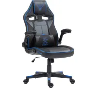 Игровое геймерское кресло FLOKY Asgard Blue синий