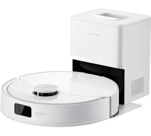 Робот-пылесос Roborock Q8 Max Pro+ Q8MPP02-02 с русской озвучкой, белый