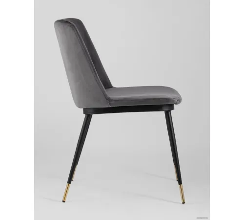 Стул Stool Group Мелисса велюр темно-серый