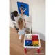 Игровой стол Keter Construction Play Table 227497 красный/синий