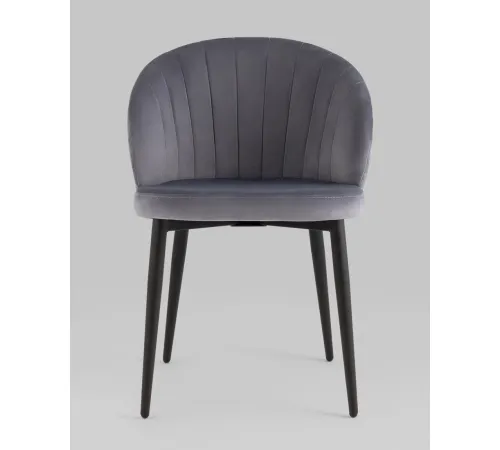 Стул Stool Group Lastura велюр серый