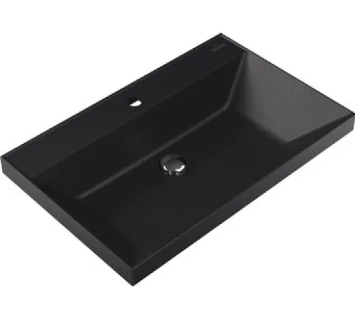 Умывальник Roxen Mila 70 black 3001170-B