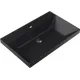 Умывальник Roxen Mila 70 black 3001170-B