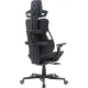 Игровое геймерское кресло CACTUS CS-CHR-DUO-BBK черный кожзам