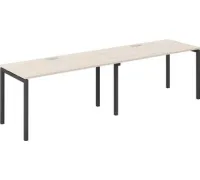 Стол Norden 240x60x75 SG.221.OL.44.AN дуб светлый/антрацит