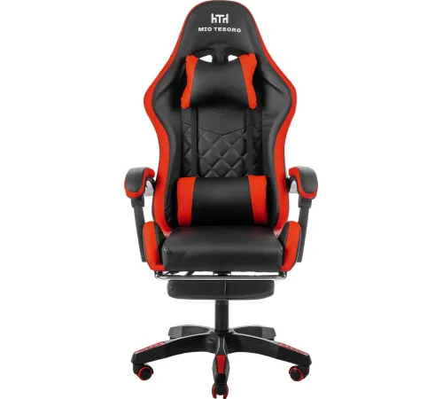 Игровое геймерское кресло Mio Tesoro Норманн 8011 черный/красный