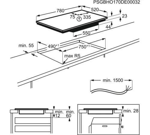 Варочная панель AEG IAE84881FB
