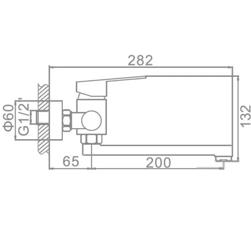Смеситель Ledeme L74603