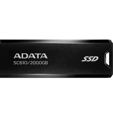 Внешний накопитель ADATA SC610 2TB SC610-2000G-CBK/RD