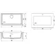 Кухонная мойка Roxen Gap 360270-74SG