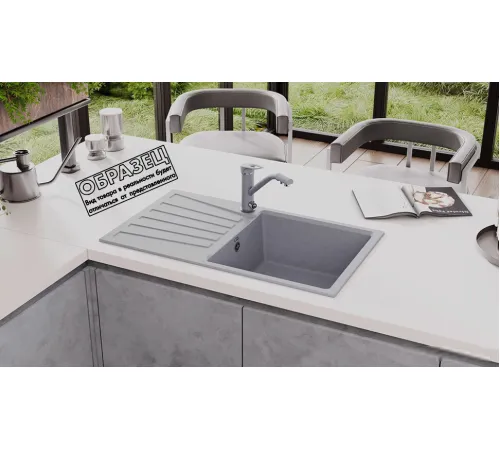 Кухонная мойка Ulgran U-703 308 черный