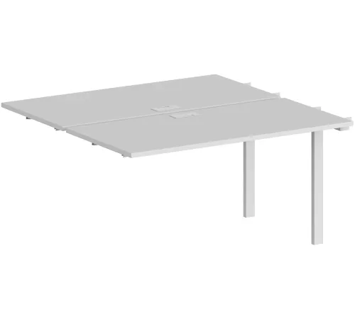 Стол Norden Приставка 120x123.8x75 SG.211.WH.63.WH белый