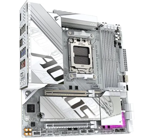 Материнская плата Gigabyte B850M Aorus Elite WiFi6E Ice rev. 1.0
