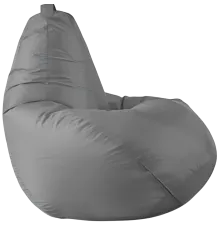 Кресло-мешок Mio Tesoro Груша XXXL GF-140x95-S серебро