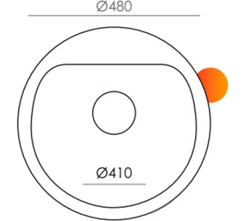 Кухонная мойка Quartz Bond 480 туман