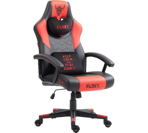 Игровое геймерское кресло FLOKY Huginn Red красный